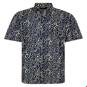 Espionage Abstract Daisy Print S/S Shirt